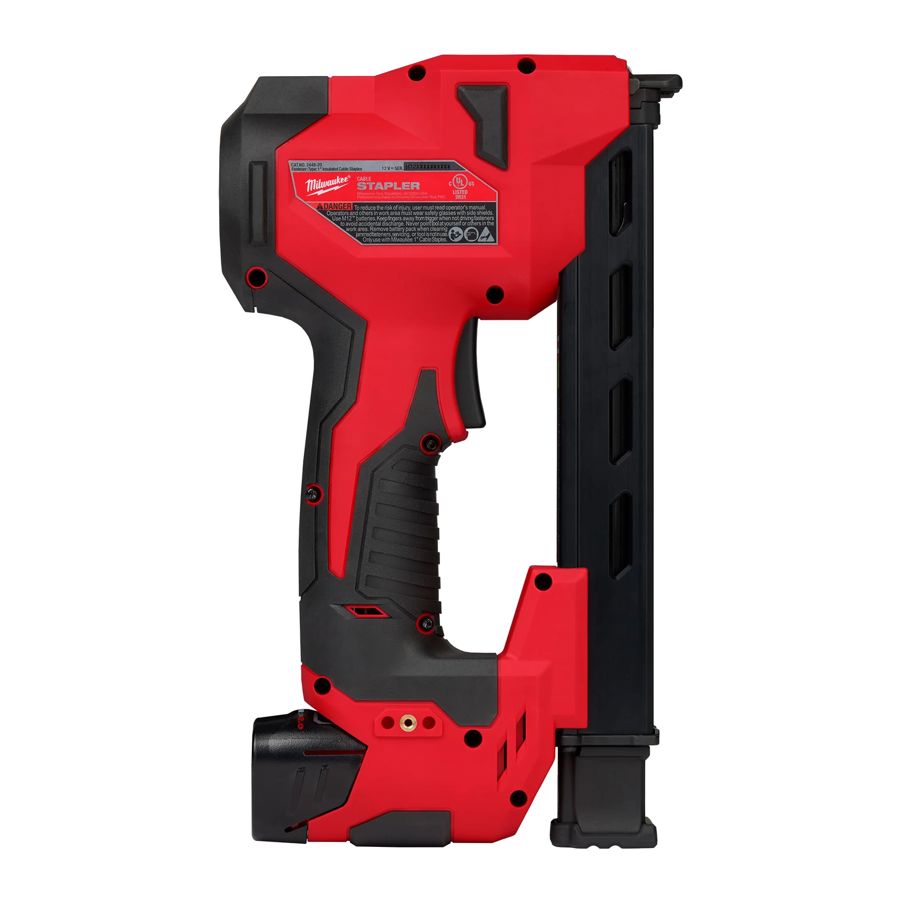 Milwaukee M12 Cable Stapler - Tool Only - Image 4