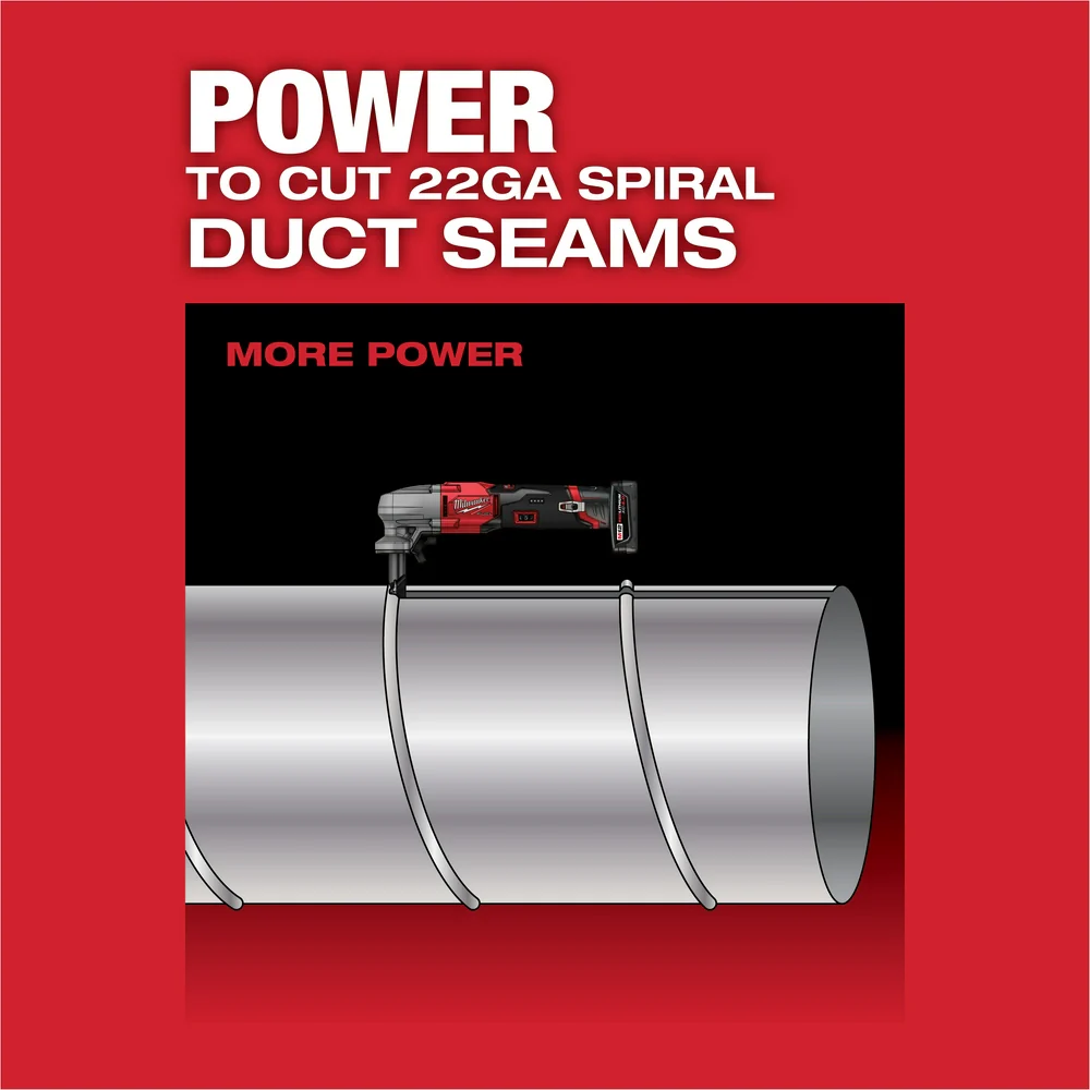 Milwaukee M12 FUEL 16 Gauge Nibbler - Tool Only - Image 6