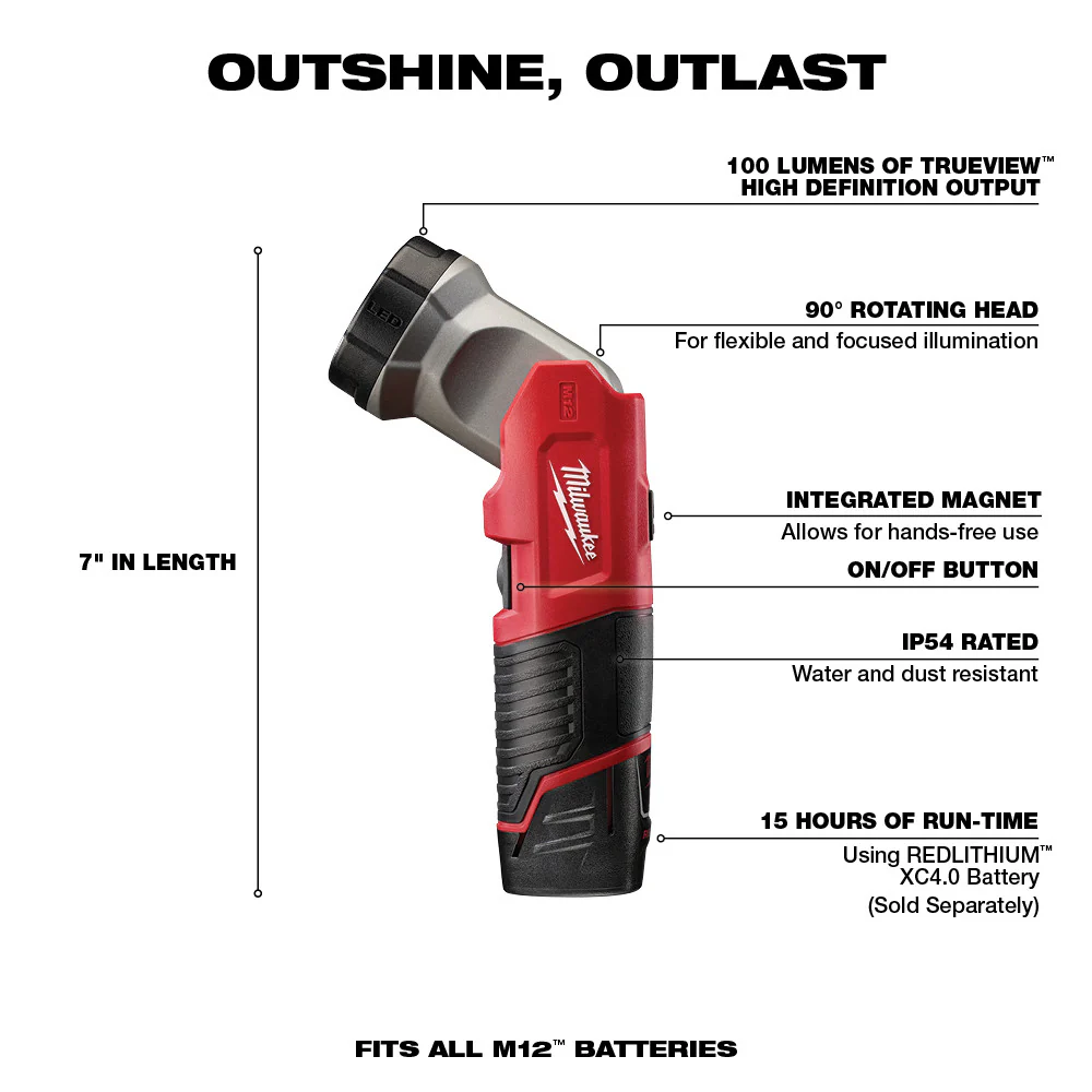 Milwaukee M12 Cordless 5-Tool Combo Kit - Image 7