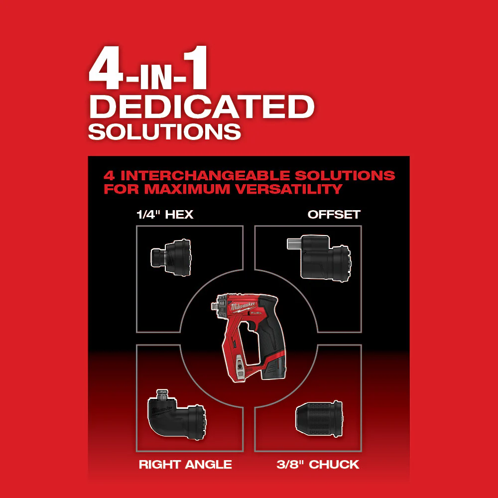 Milwaukee M12 FUEL Cordless Installation Drill/Driver Kit - Image 4
