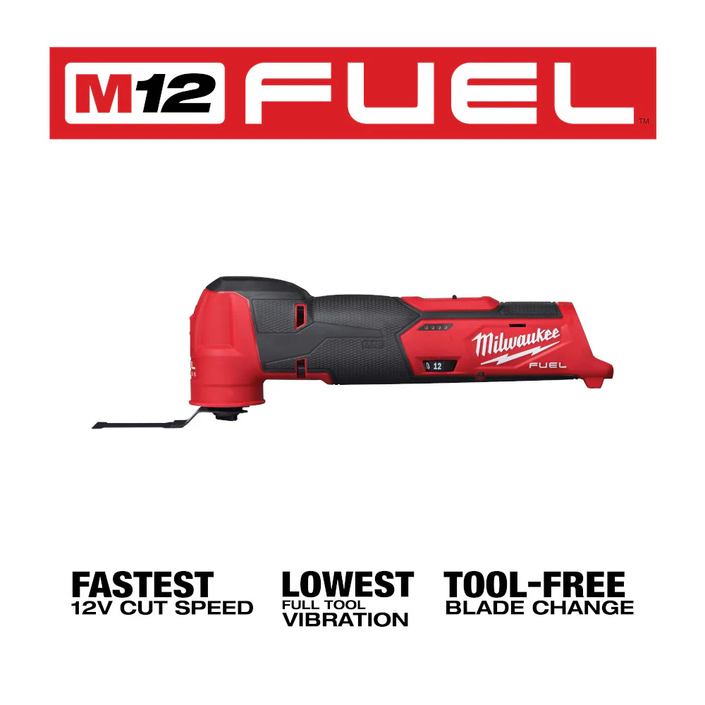 Milwaukee M12 FUEL Cordless Oscillating Multi-Tool - Tool Only - Image 3