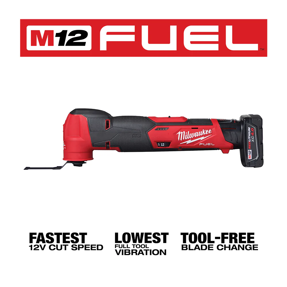 Milwaukee M12 FUEL Cordless Oscillating Multi-Tool Kit - Image 3