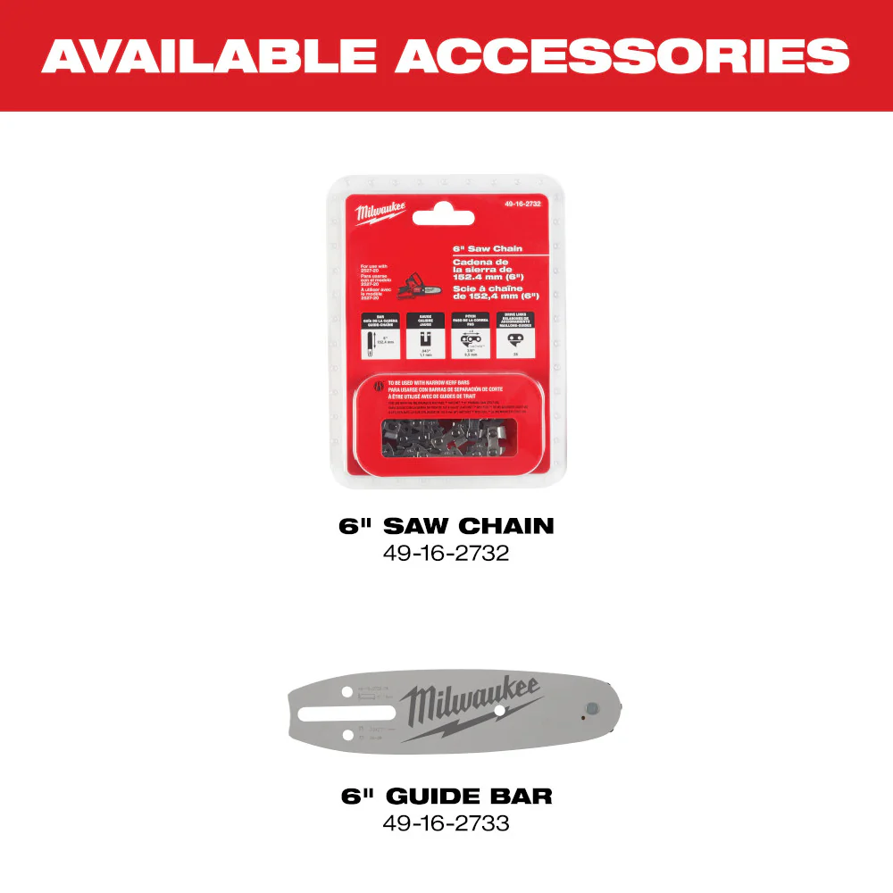 Milwaukee M12 FUEL Cordless HATCHET 6" Pruning Saw Kit - Image 14