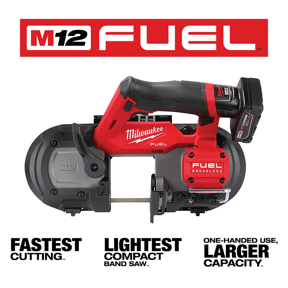 Milwaukee M12 FUEL Cordless Compact Band Saw Kit - Image 3