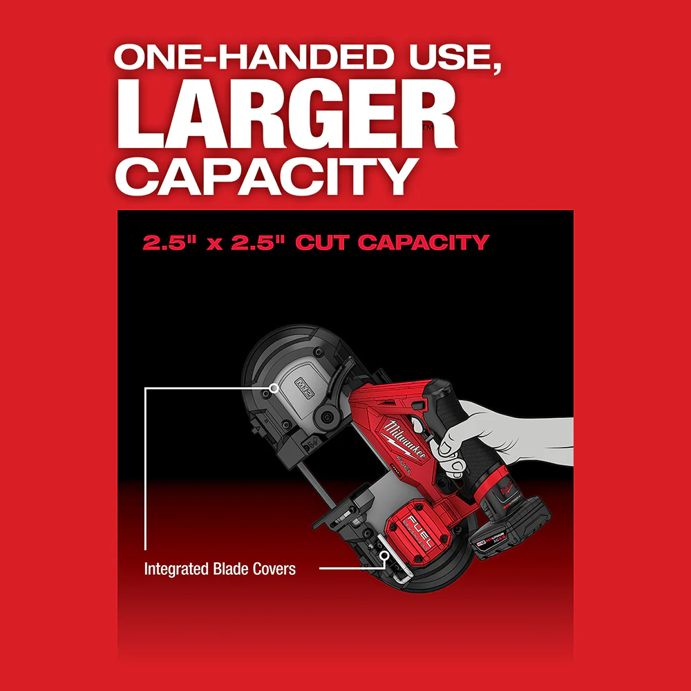 Milwaukee M12 FUEL Cordless Compact Band Saw Kit - Image 6