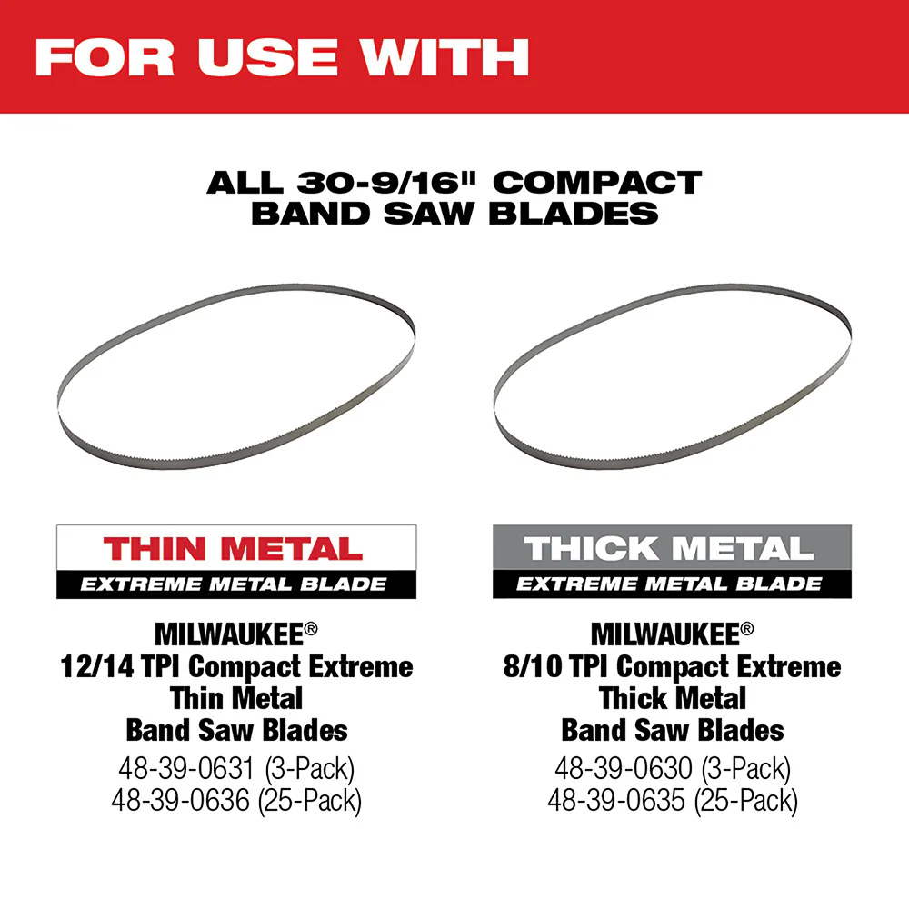 Milwaukee M12 FUEL Cordless Compact Band Saw Kit - Image 9