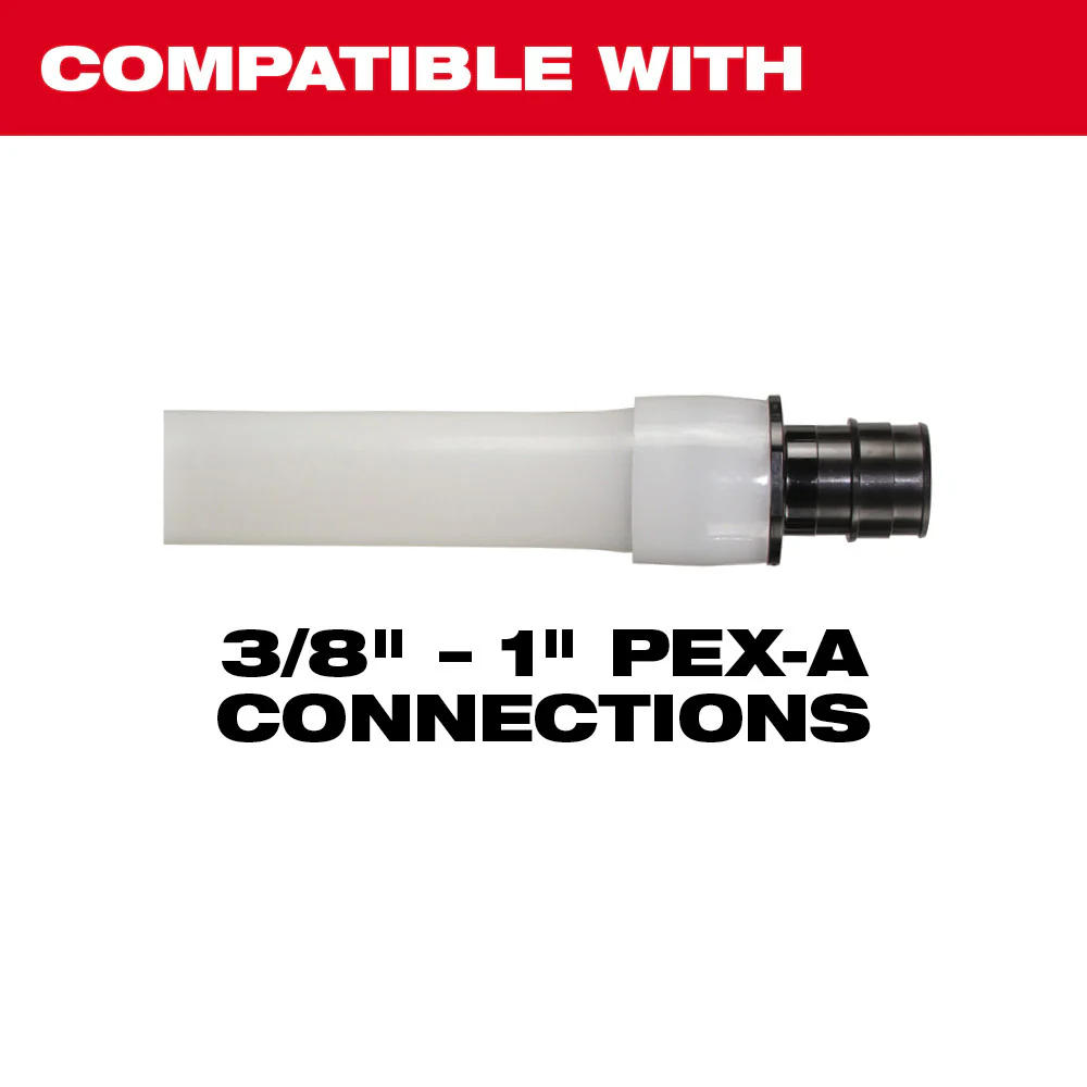 Milwaukee M12 FUEL Cordless ProPEX Expander Kit w/ 1/2"-1" RAPID SEAL ProPEX Expander Heads - Image 3