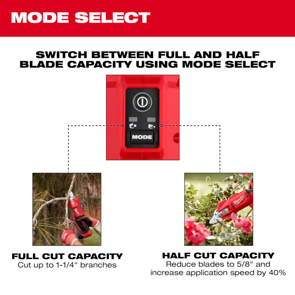 Milwaukee M12 Brushless Pruning Shears - Tool Only - Image 4