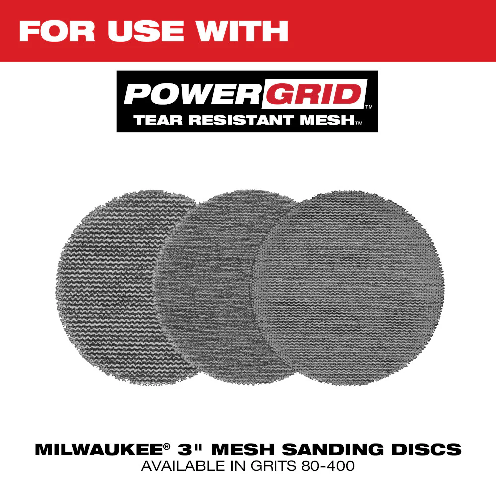 Milwaukee M12 FUEL™ 3" Random Orbital Detail Sander - Tool Only - Image 12