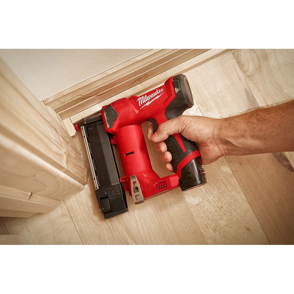 Milwaukee M12 Cordless 23 Gauge Pin Nailer - Tool Only - Image 7