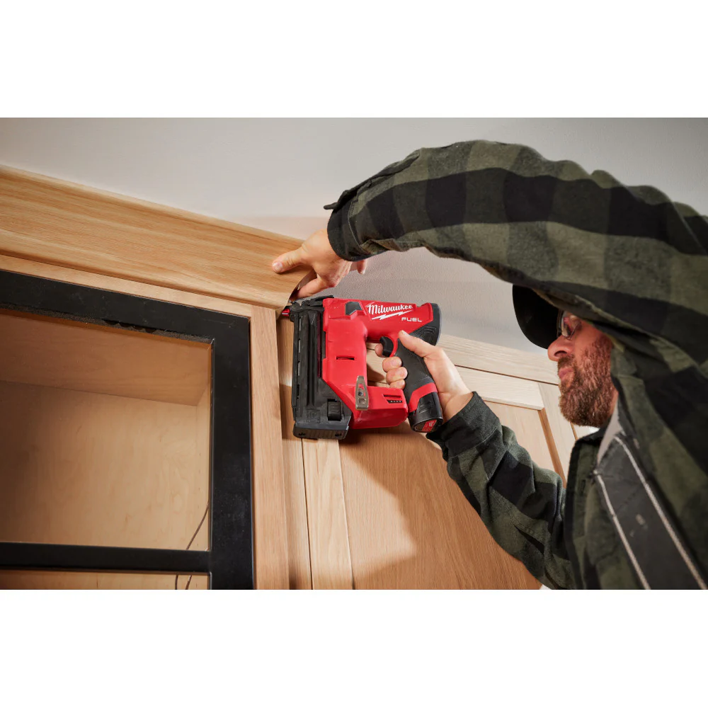 Milwaukee M12 FUEL™ 18 Gauge Compact Brad Nailer - Tool Only - Image 10