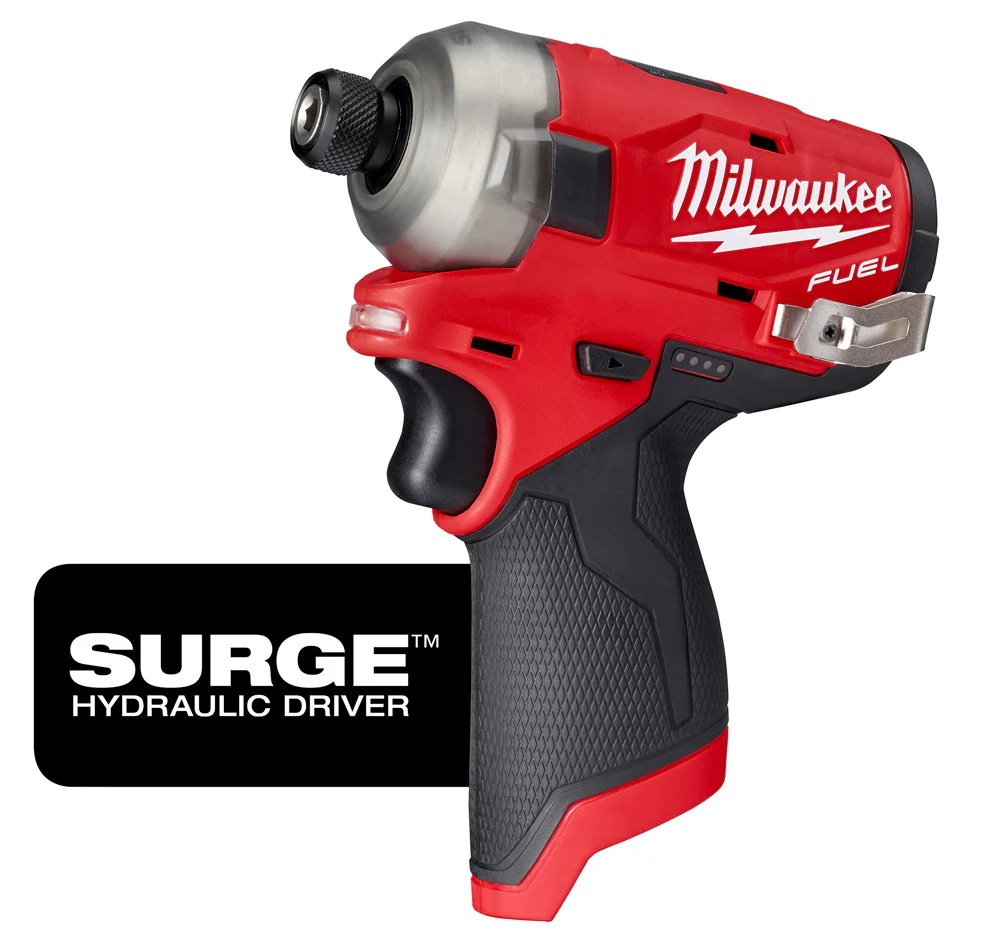 Milwaukee M12 FUEL Cordless SURGE 1/4" Hex Hydraulic Driver - Tool Only - Image 13