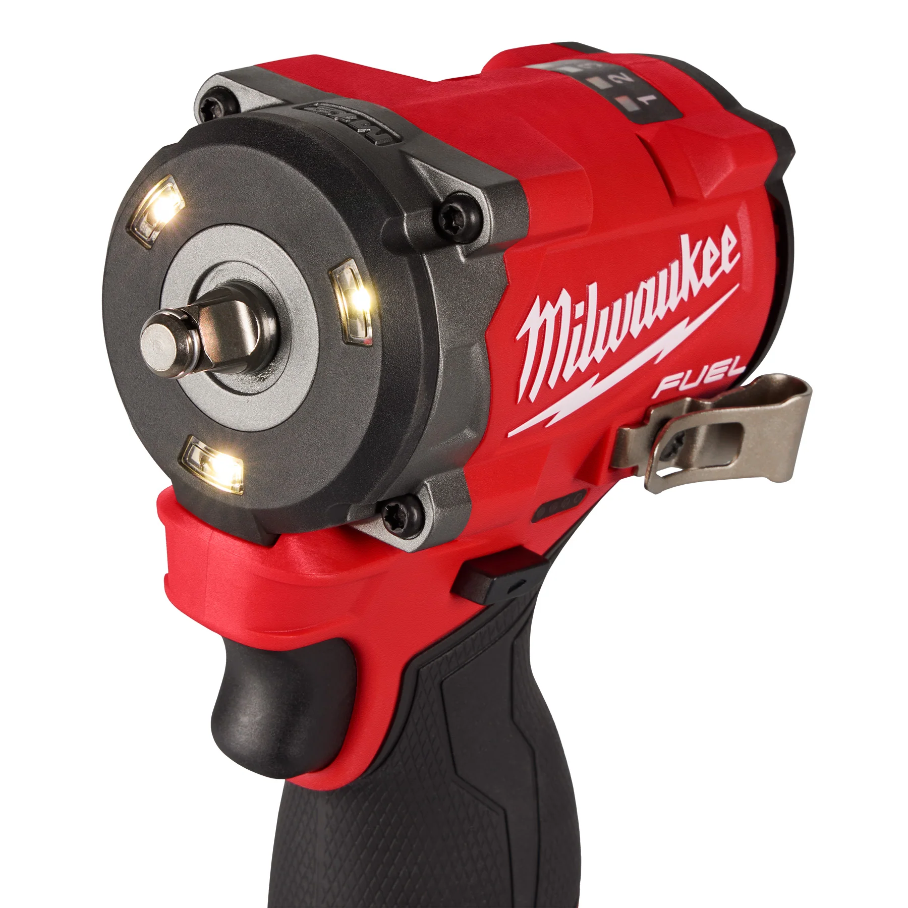 Milwaukee M12 FUEL™ Stubby 3/8" Impact Wrench 1 Battery Kit - Image 4