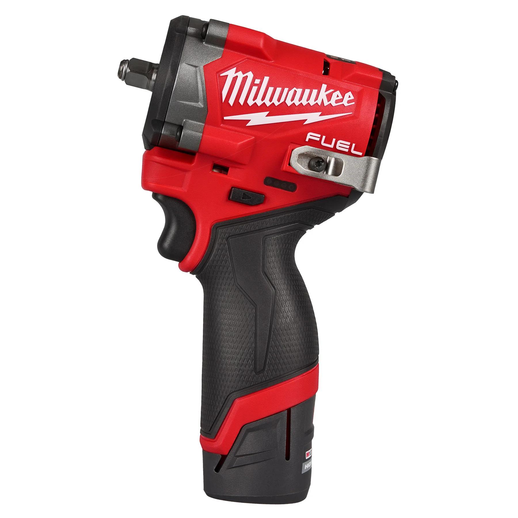 Milwaukee M12 FUEL™ Stubby 3/8" Impact Wrench 2 Battery Kit - Image 2