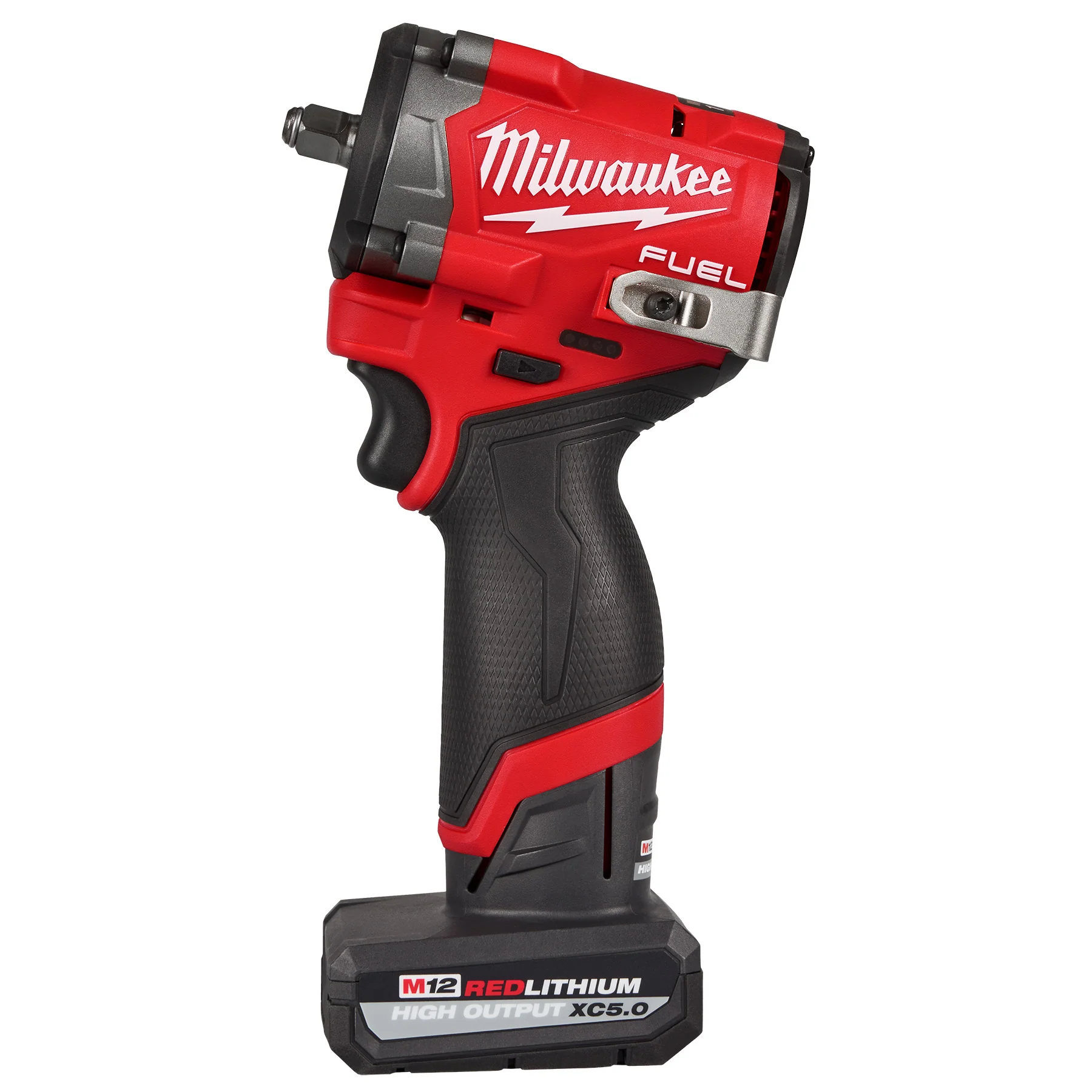 Milwaukee M12 FUEL™ Stubby 3/8" Impact Wrench 2 Battery Kit - Image 3