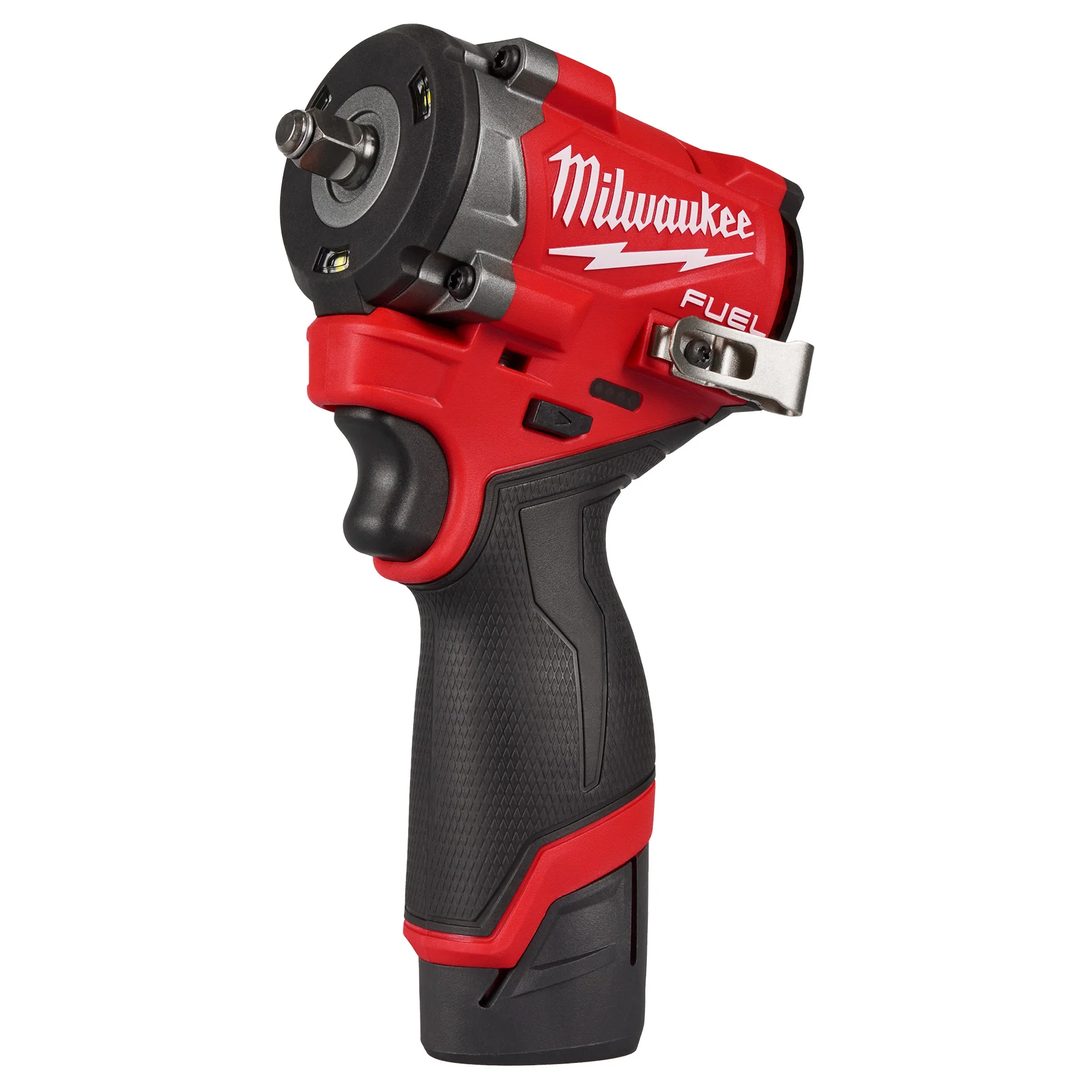 Milwaukee M12 FUEL™ Stubby 3/8" Impact Wrench 2 Battery Kit - Image 4