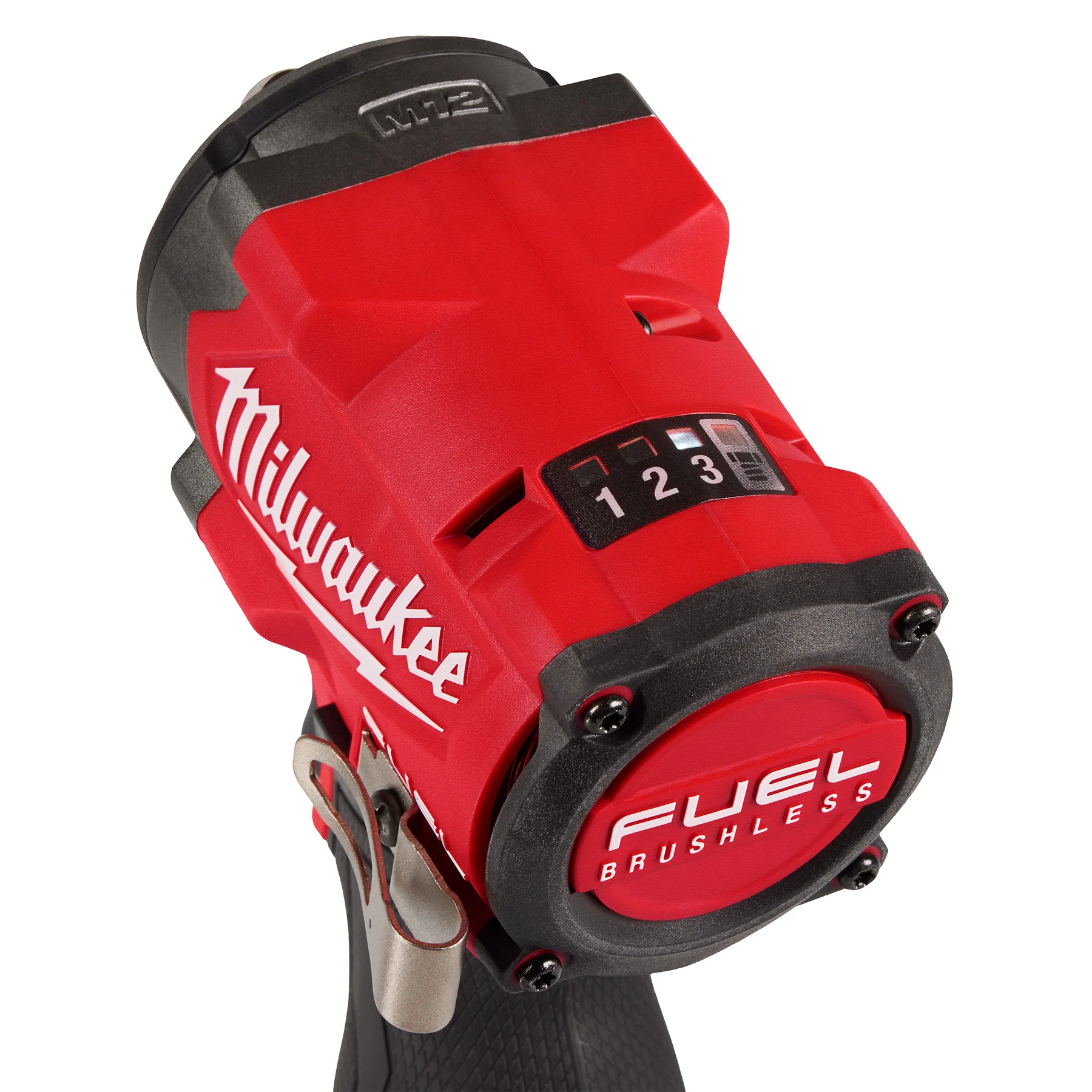 Milwaukee M12 FUEL™ Stubby 3/8" Impact Wrench 2 Battery Kit - Image 7