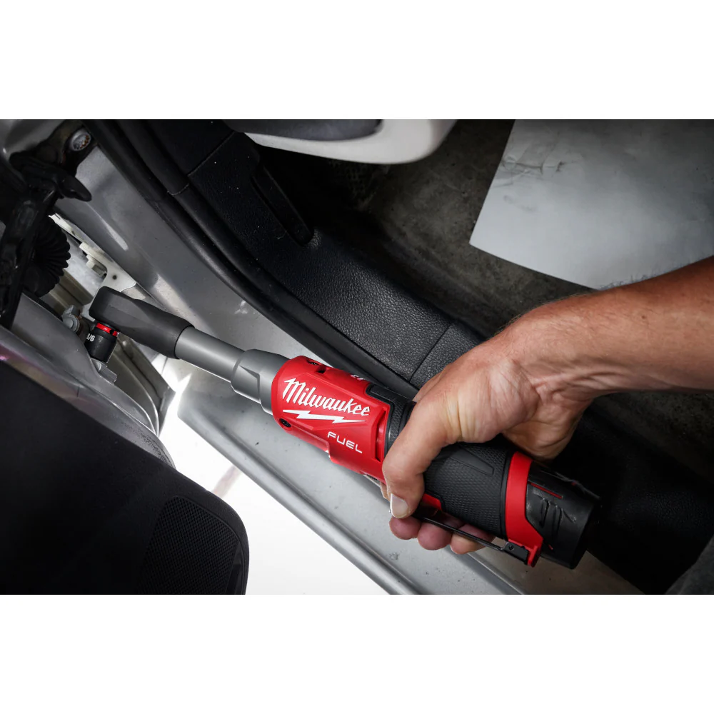 Milwaukee M12 FUEL 1/4" Extended Reach High Speed Ratchet - Tool Only - Image 11