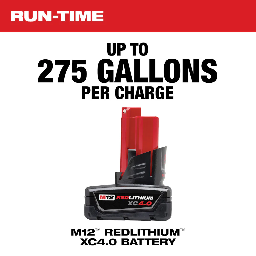 Milwaukee M12 Cordless Stick Transfer Pump - Tool Only - Image 5