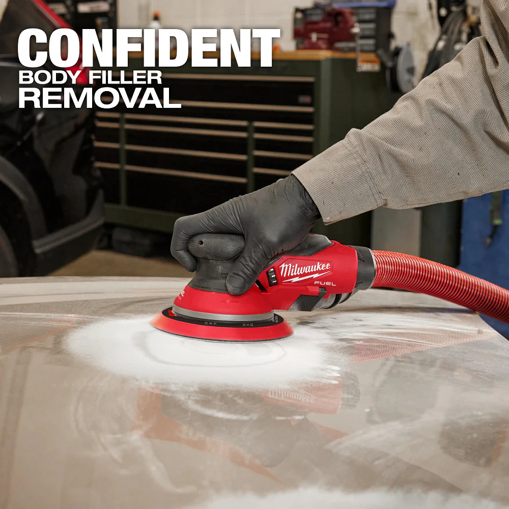 Milwaukee M12 FUEL™ 6" Random Orbital Sander - Tool Only (3/16") - Image 10