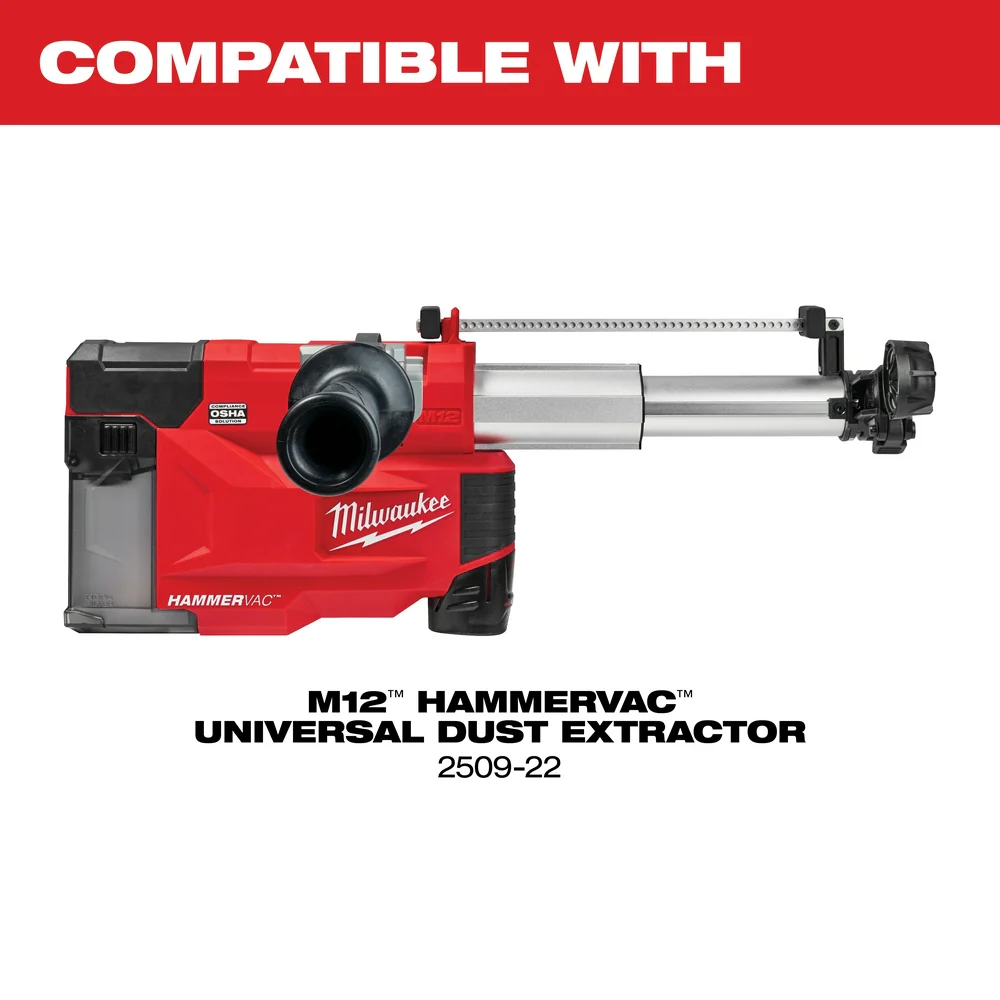 Milwaukee M18 Cordless 5/8" SDS PLUS Rotary Hammer - Tool Only - Image 6
