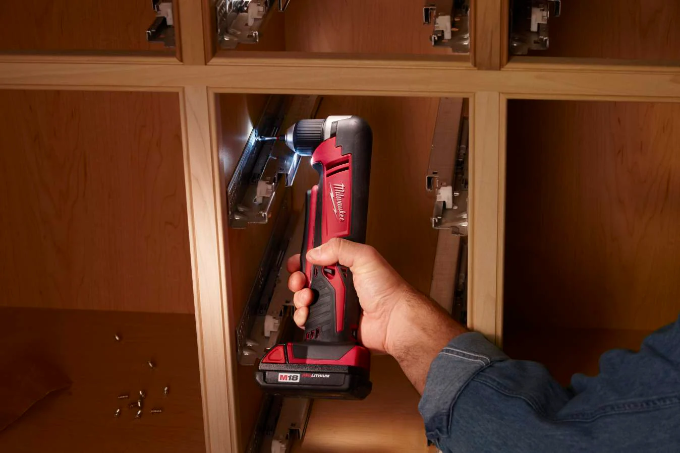 Milwaukee M18 Cordless Right Angle Drill - Tool Only - Image 3