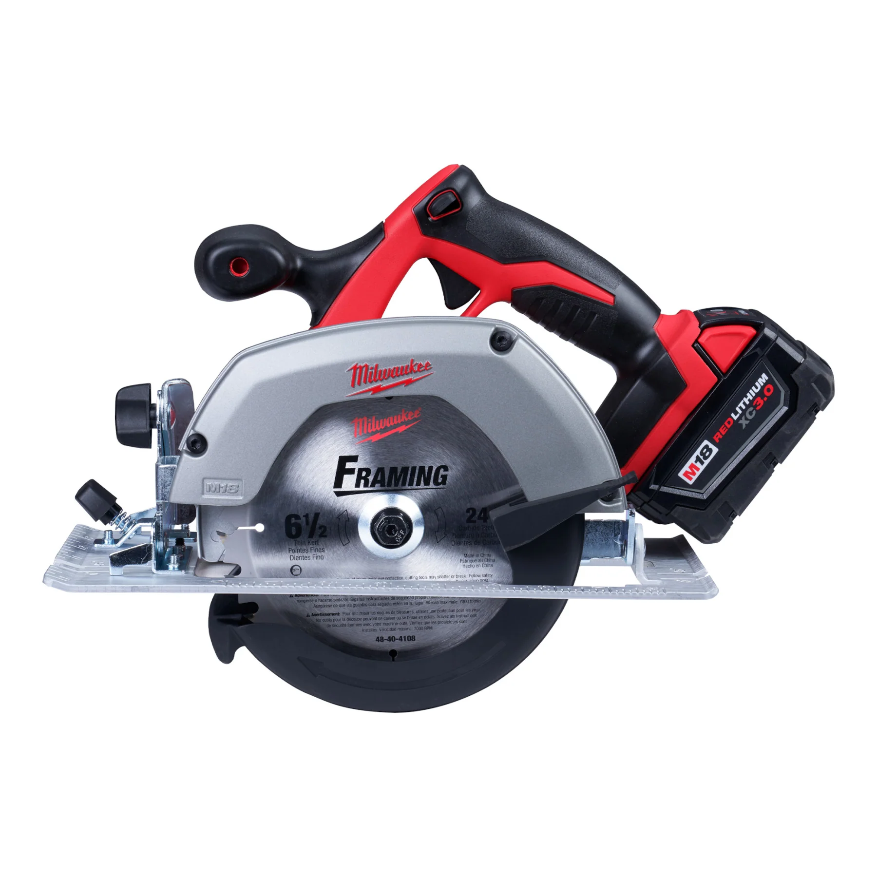 Milwaukee M18 Cordless 6-1/2" Circular Saw Kit - Image 3