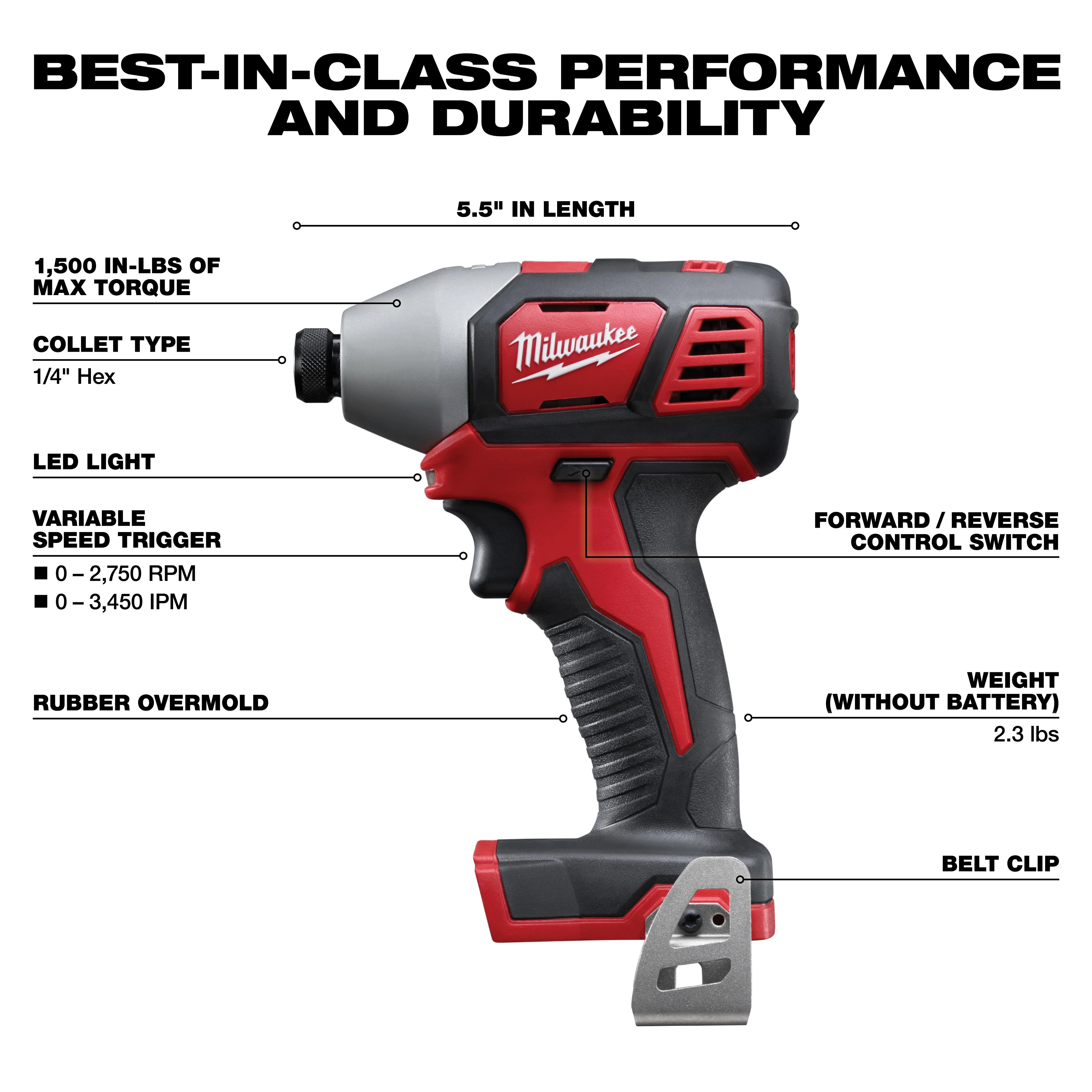 Milwaukee 2697-22CT M18 Cordless 2-Tool Combo Kit (Hammer Drill/Driver) - Image 4