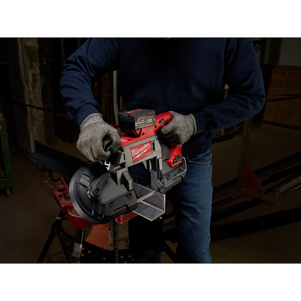 Milwaukee M18 FUEL Cordless Deep Cut Band Saw - Two Battery Kit - Image 11