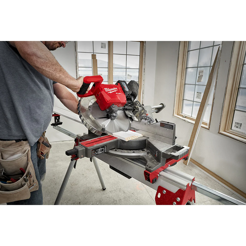 Milwaukee M18 FUEL Cordless 12" Dual Bevel Sliding Compound Miter Saw - Tool Only - Image 10