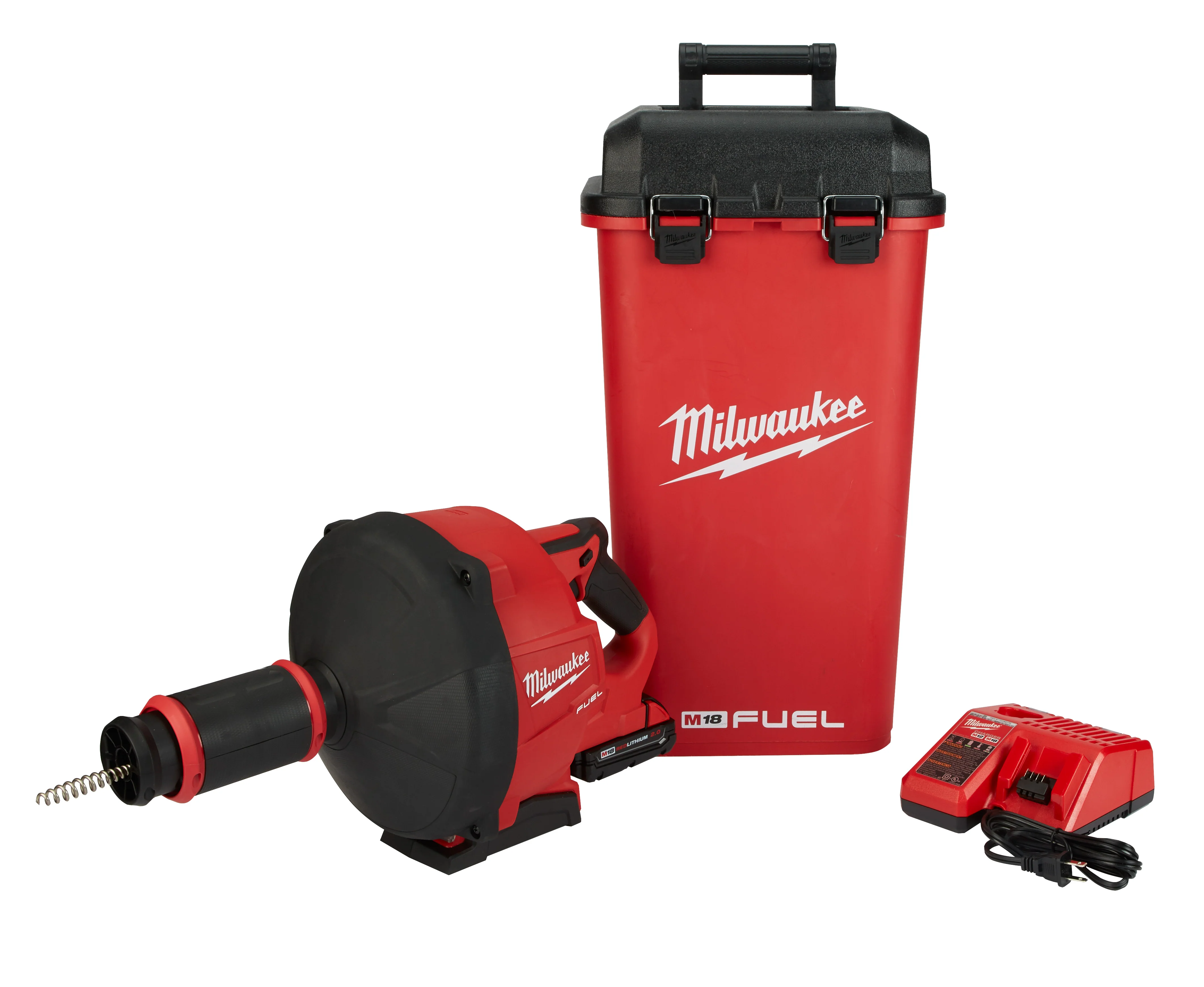 Milwaukee M18 FUEL Cordless Drain Snake with Cable-Drive Kit-A - Image 2