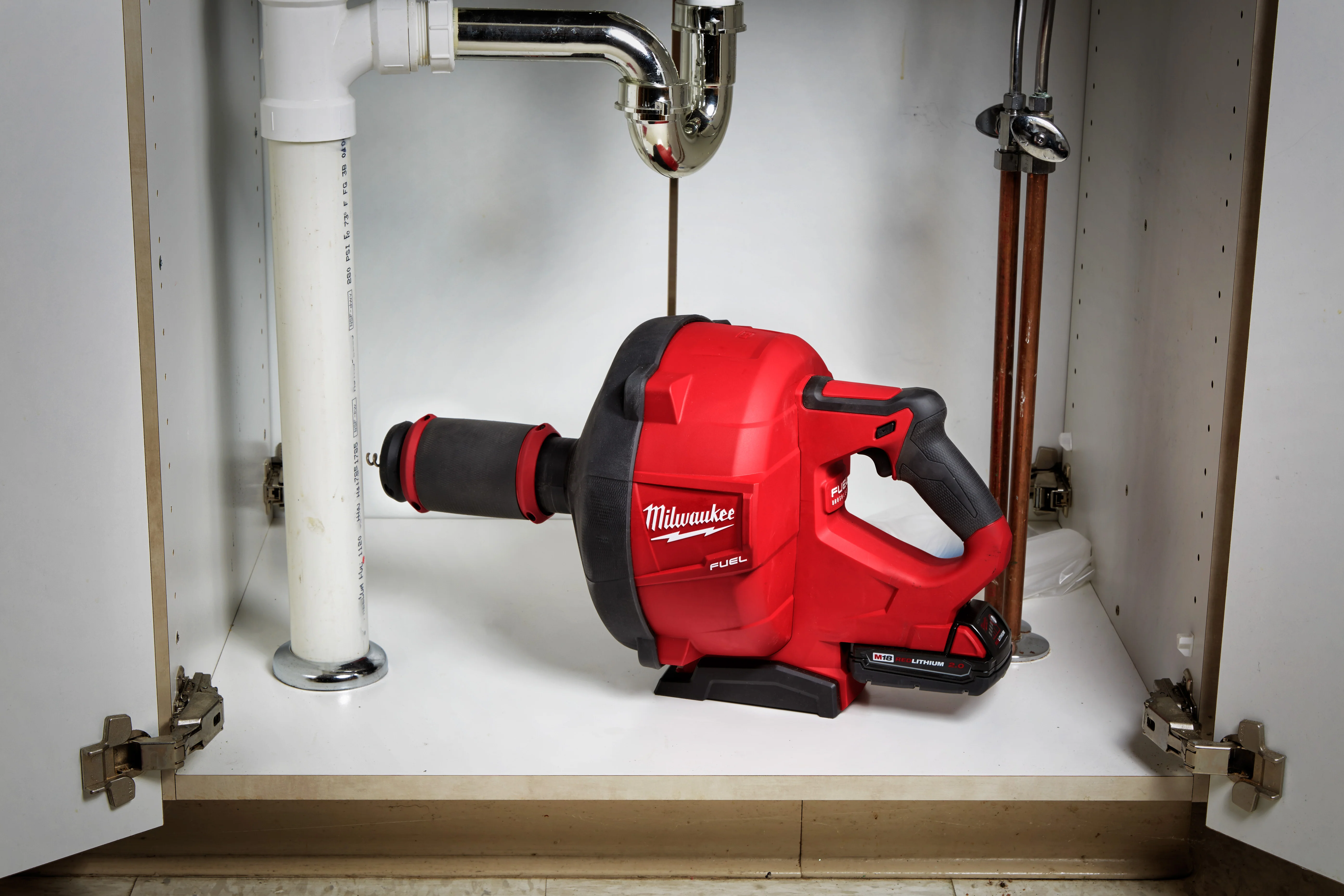 Milwaukee M18 FUEL Cordless Drain Snake with Cable-Drive Kit-A - Image 4
