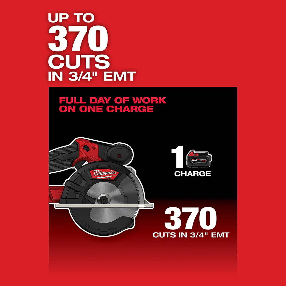 Milwaukee M18 FUEL™ 5-3/8" Metal Circular Saw - Image 6