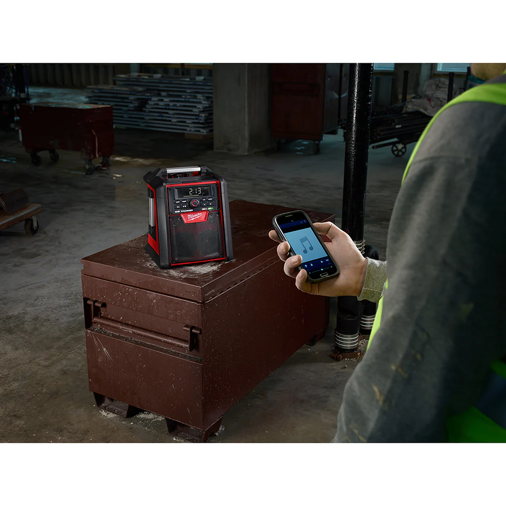 Milwaukee M18 Cordless Jobsite Radio/Charger - Tool Only - Image 4