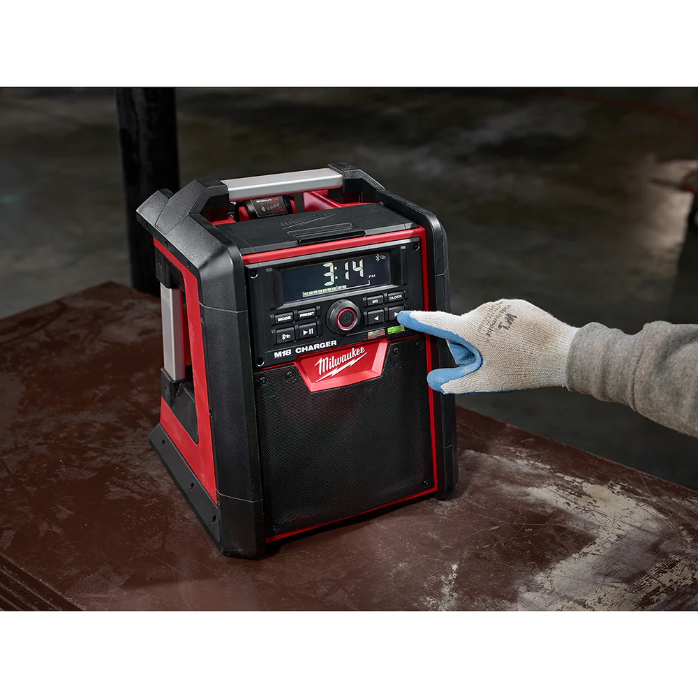 Milwaukee M18 Cordless Jobsite Radio/Charger - Tool Only - Image 5