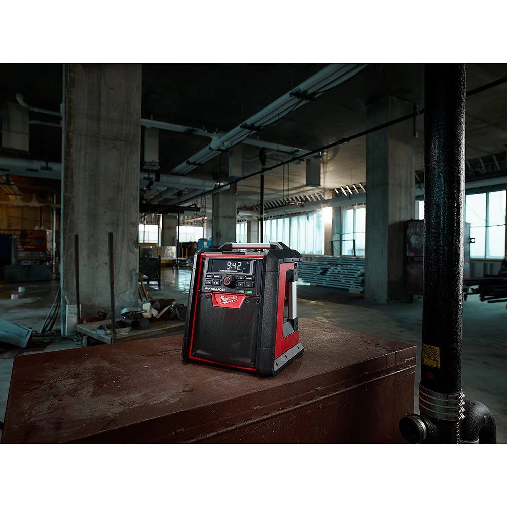Milwaukee M18 Cordless Jobsite Radio/Charger - Tool Only - Image 7