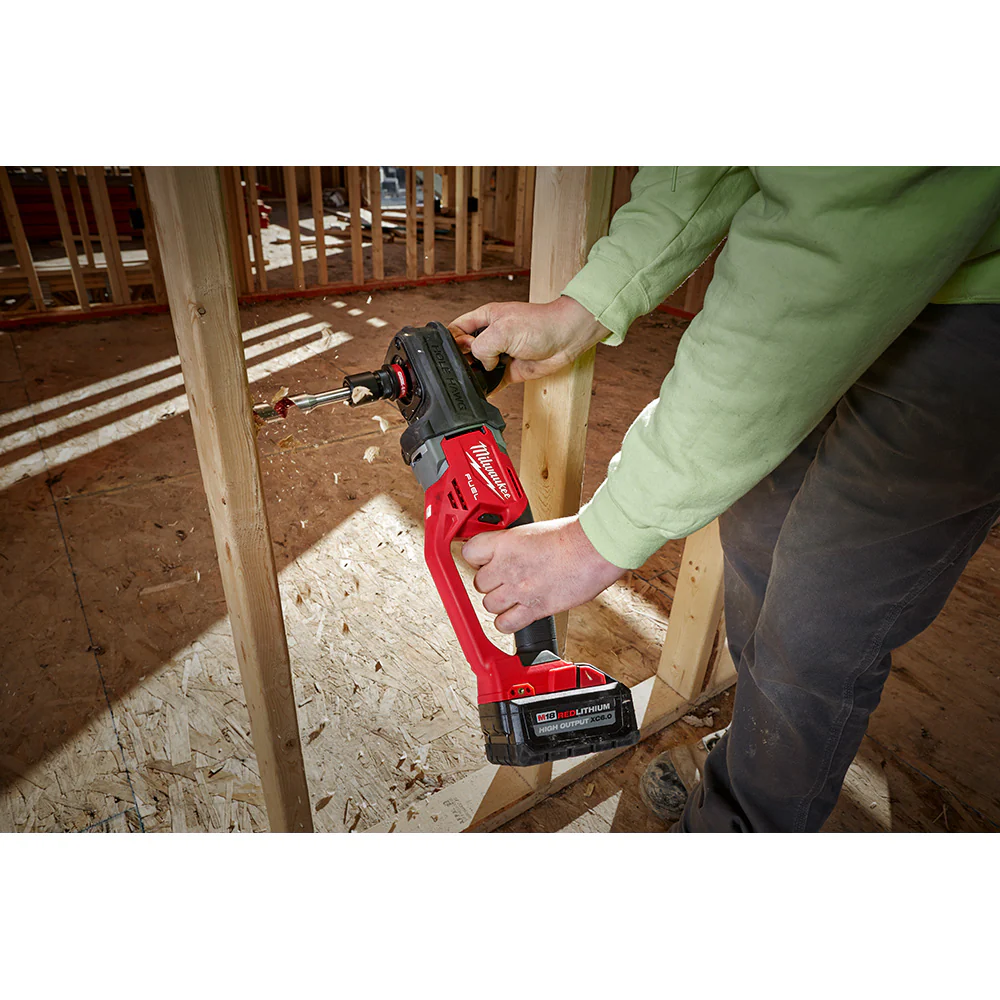 Milwaukee M18 FUEL Cordless Hole Hawg Right Angle Drill withQUIK-LOK - Tool Only - Image 3