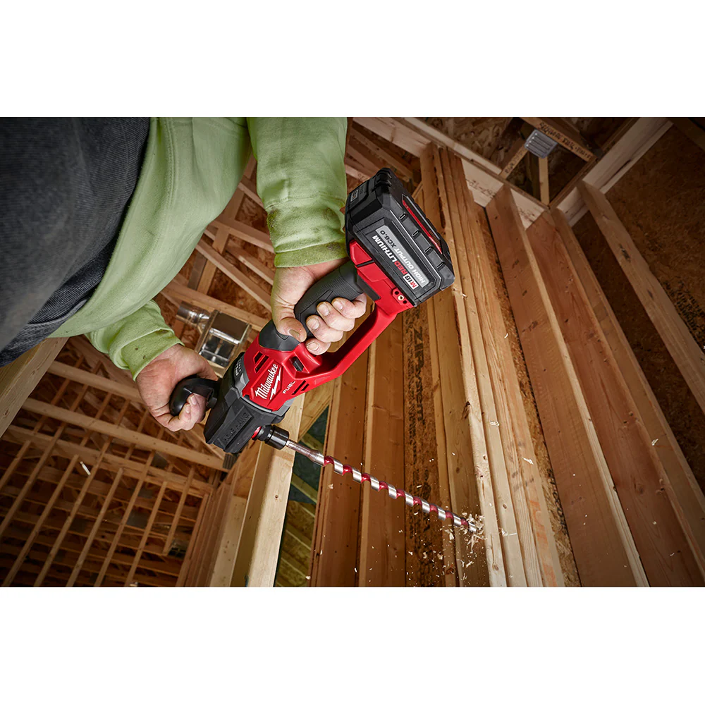 Milwaukee M18 FUEL Cordless Hole Hawg Right Angle Drill withQUIK-LOK - Tool Only - Image 4