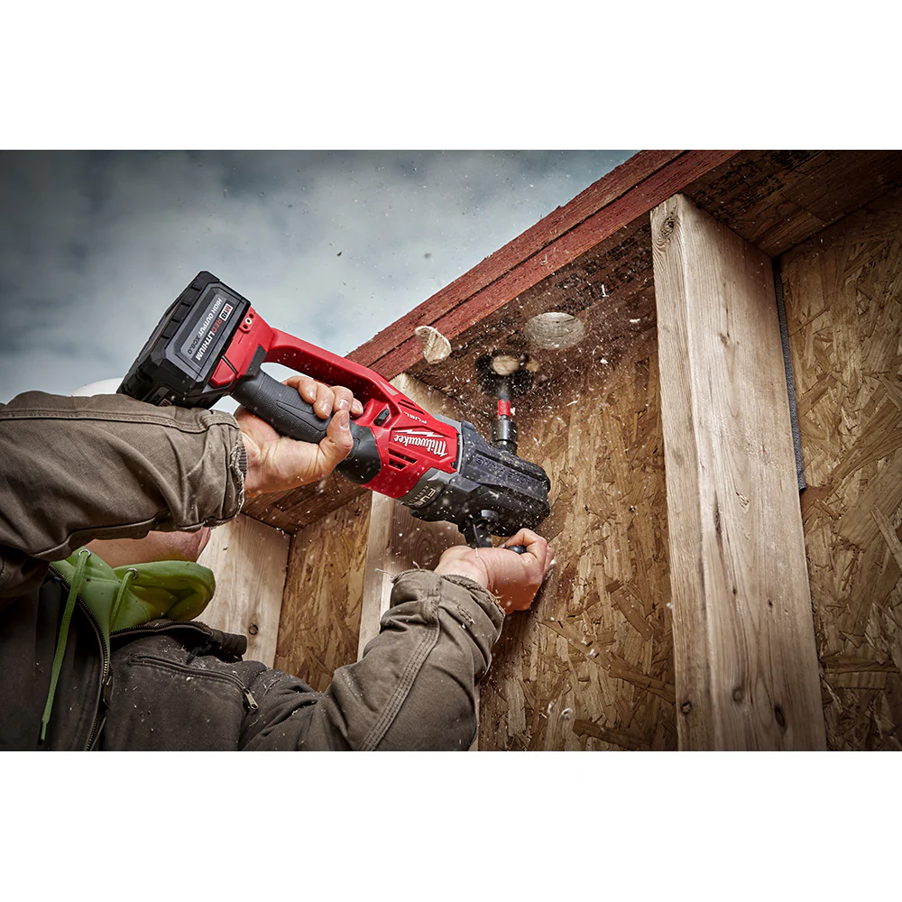 Milwaukee M18 FUEL Cordless Hole Hawg Right Angle Drill withQUIK-LOK - Tool Only - Image 7