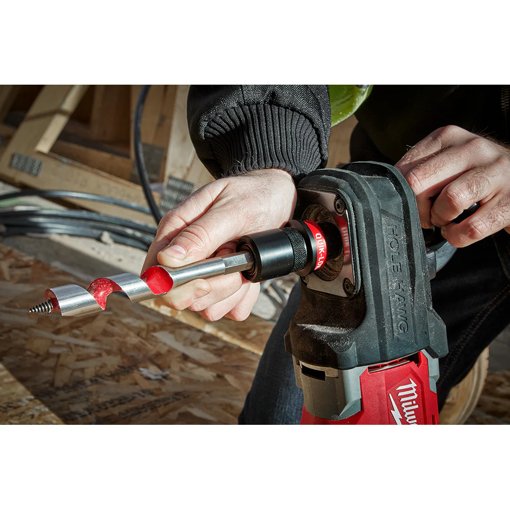 Milwaukee M18 FUEL Cordless Hole Hawg Right Angle Drill withQUIK-LOK - Tool Only - Image 8