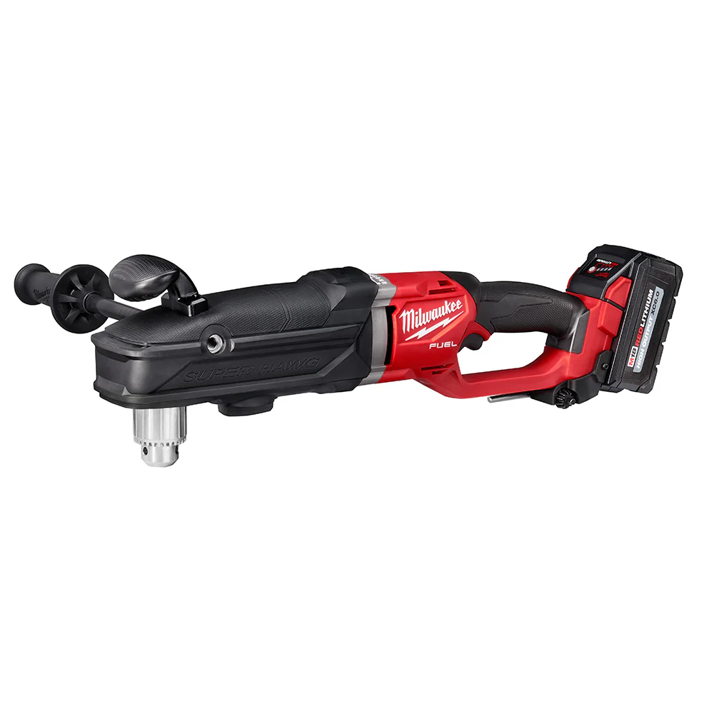 Milwaukee M18 FUEL Cordless Super Hawg 1/2" Right Angle Drill Kit - Image 2