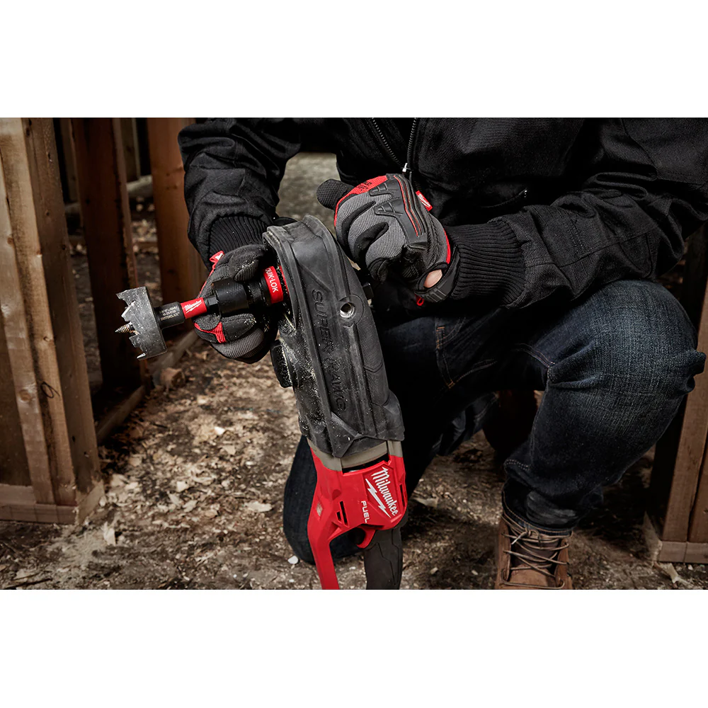 Milwaukee M18 FUEL Cordless Super Hawg Right Angle Drill with QUIK-LOK - Tool Only - Image 8