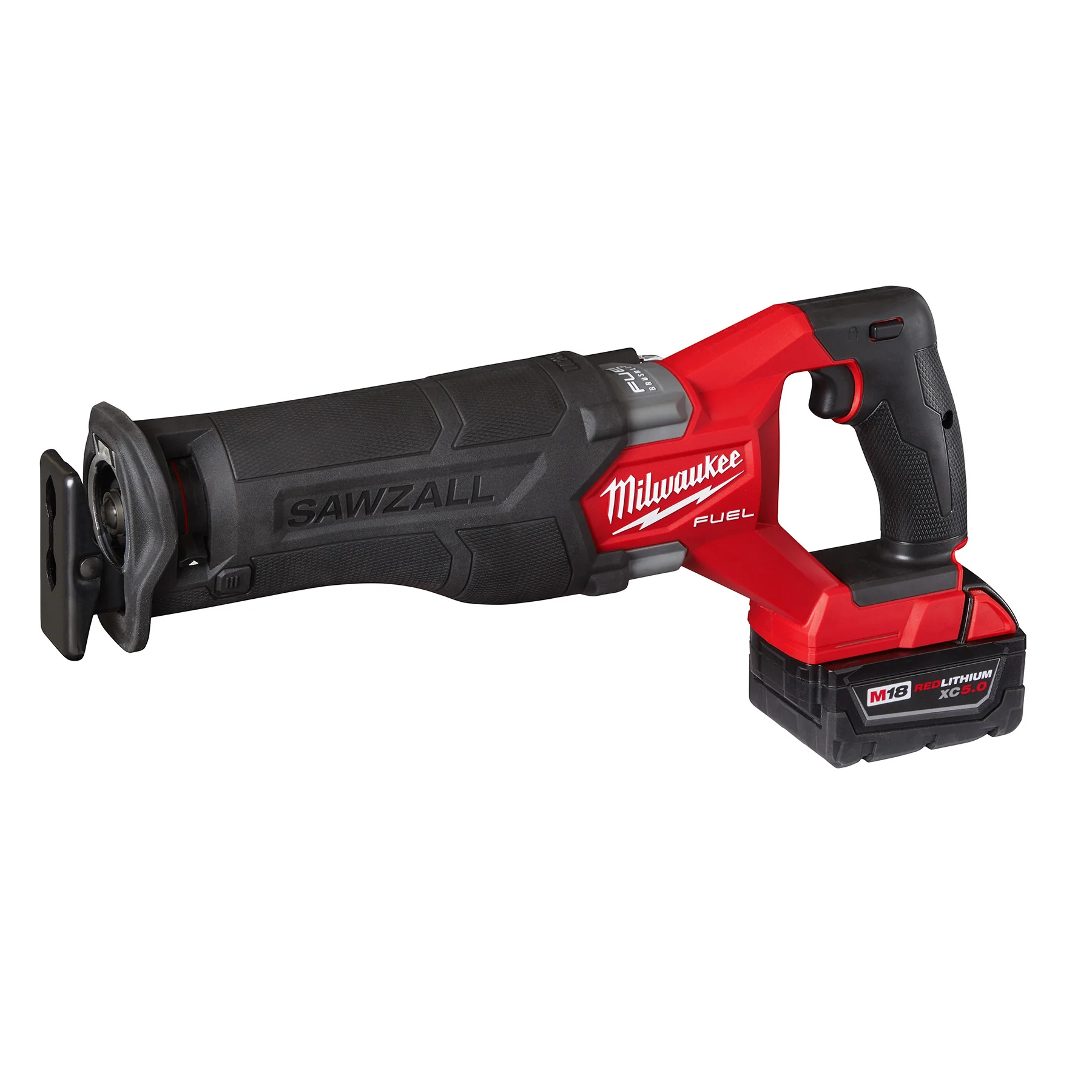 Milwaukee M18 FUEL Cordless SAWZALL Reciprocating Saw 1 Battery Kit - Image 3