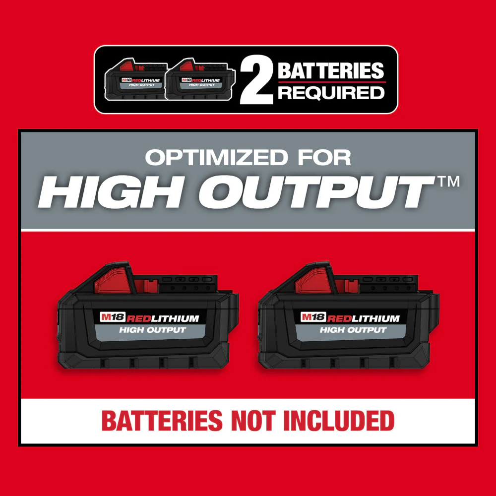 Milwaukee M18 FUEL Cordless Dual Battery Blower - Tool Only - Image 9