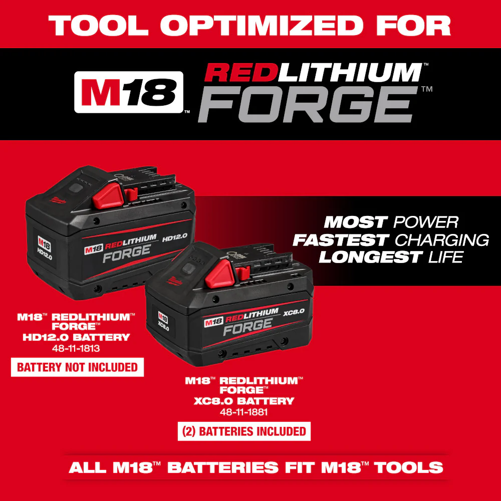 Milwaukee M18 FUEL™ 20" Dual Battery Chainsaw Kit - Image 10