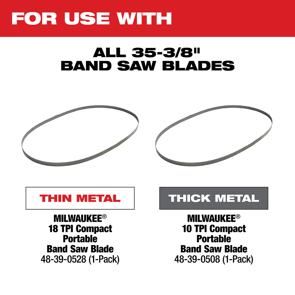 Milwaukee M18 FUEL Cordless Compact Band Saw - Tool Only - Image 9