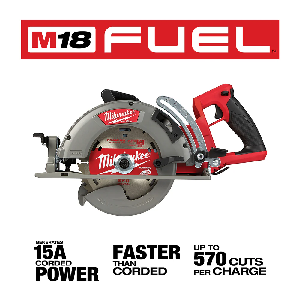 Milwaukee M18 FUEL Cordless Rear Handle 7-1/4" Circular Saw - Tool Only - Image 3