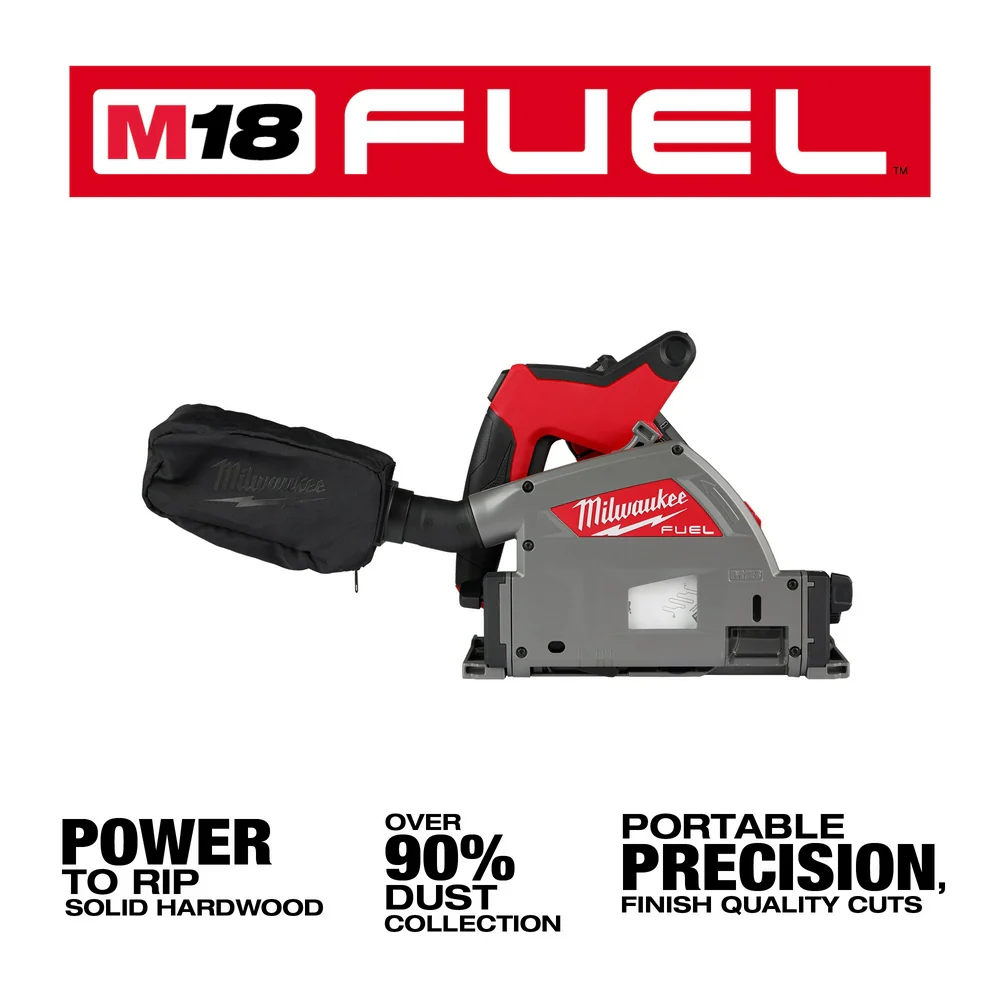 Milwaukee M18 FUEL 6-1/2" Plunge Track Saw Kit - Image 3