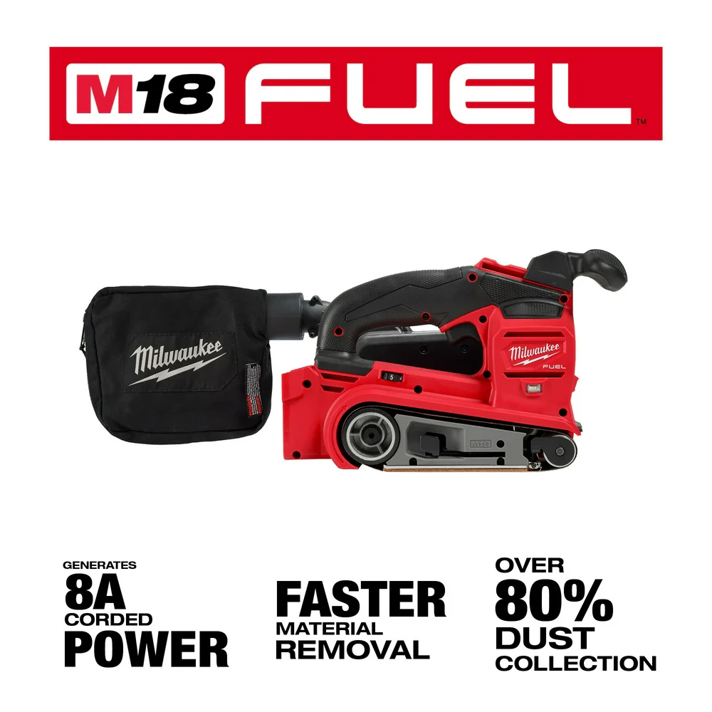 Milwaukee M18 FUEL Cordless Belt Sander - Tool Only - Image 3