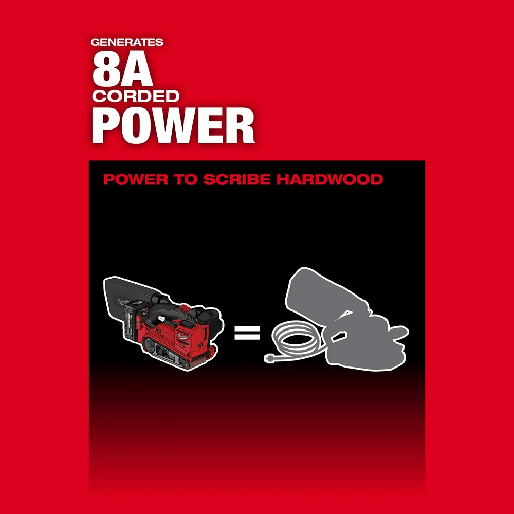 Milwaukee M18 FUEL Cordless Belt Sander - Tool Only - Image 4